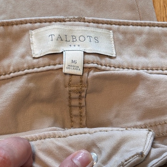Talbots Light Beige Trousers - Picture 3 of 4